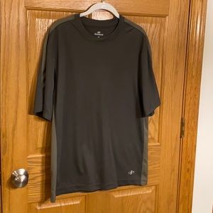 Nordic-track Olive green short sleeve shirt